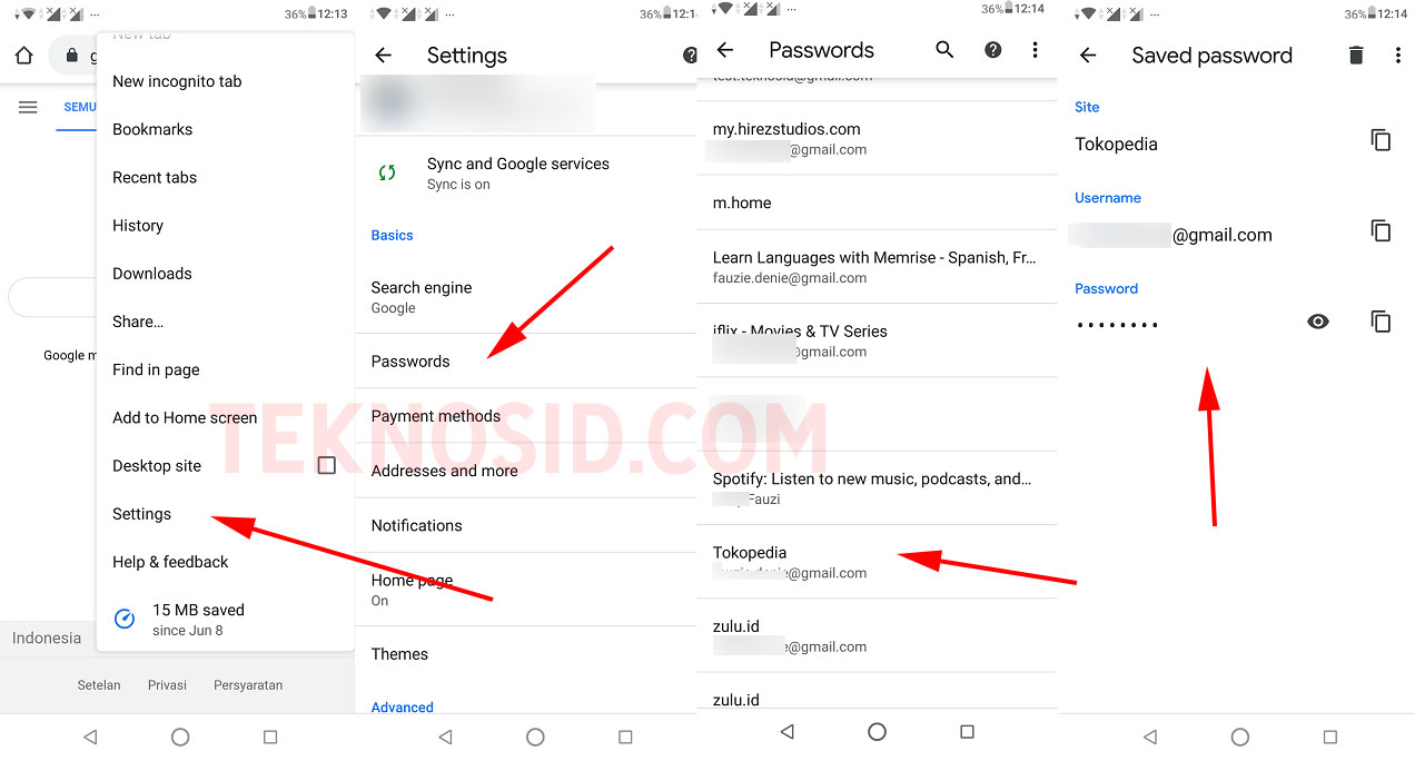 Cara Mencari Password Yang Lupa - Jasa Guru